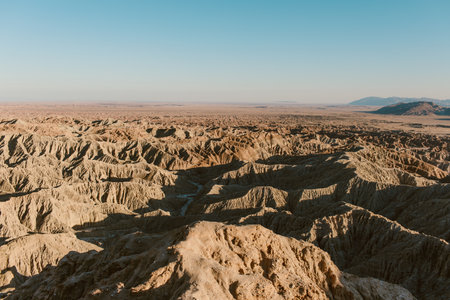 Fonts Point Landscape Anza Borrego Desertの写真素材