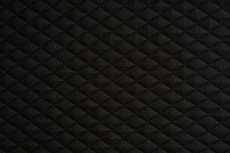 texture for backgrounds of designs and photos black diamond fabricの写真素材