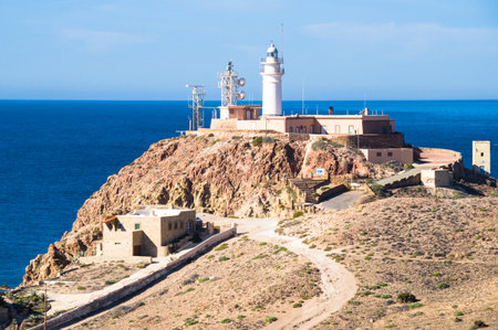 Cabo de Gata in Almeria, Spainのeditorial素材