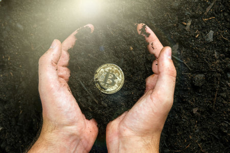 Bitcoin in the hands of the miner. Mining Golden Bitcoins