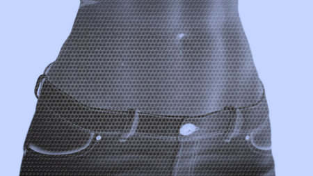 Woman' belly,Fit woman,Fitness is essential for a healthy woman's belly.6 pack bellyの写真素材