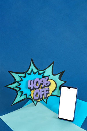Shopping online on website or mobile application, 40 percent less.