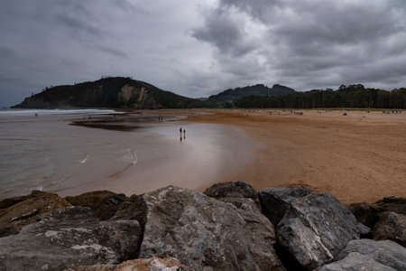 View of Asturias beaches.