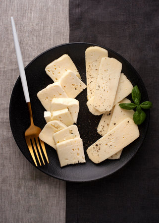 The delicious paneer cheese compositionの写真素材