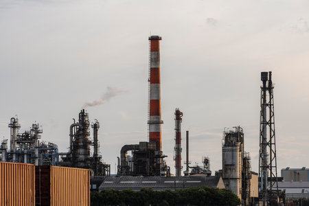 The environmental pollution industry exterior daylight