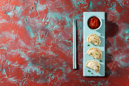 The delicious sambal dish arrangementの写真素材
