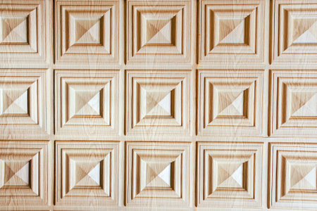 wooden ceilingの写真素材