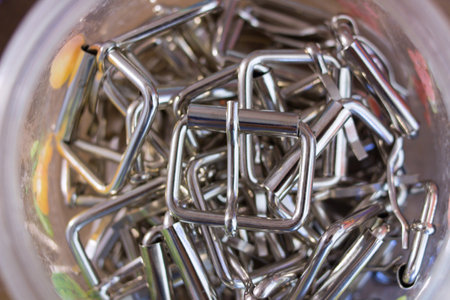 jar with rings for assembling pet accessories - buckle