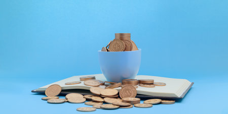 concept investment stock financial growth save moneyの写真素材