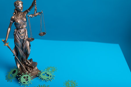 law justice modern symbol balanceの写真素材