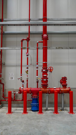 Fire sprinkler system pipes