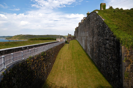 Camden Fort Meagher, Cork, Ireland - June 02, 2020: Camden Fort Meagher in County Corkの写真素材