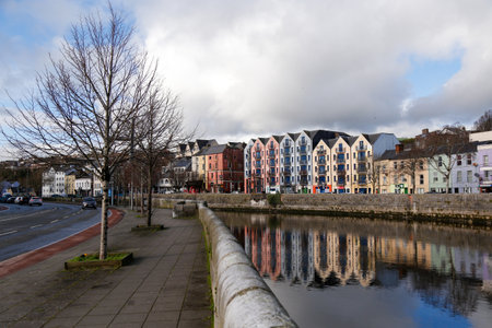 River Lee in Cork City, Ireland