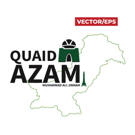Vector of Quaid e Azam Day Celebrationのイラスト素材