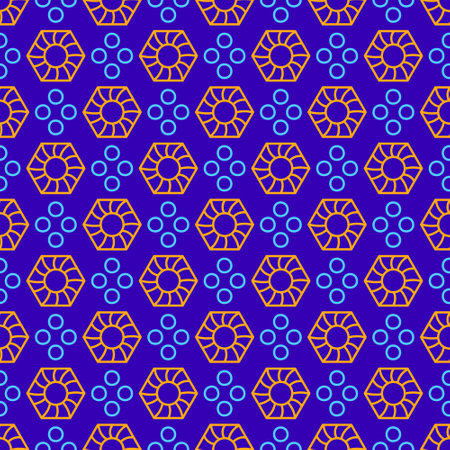 geometrical textile style seamless pattern. repeat pattern background design