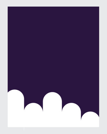 2 poster design templates for events and companiesのイラスト素材