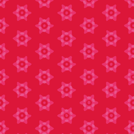 Geometric pattern for the background with hexagon stars.のイラスト素材