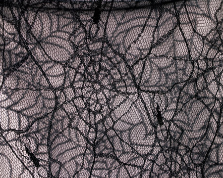 Layers of Spider web Netting Halloween creepy background