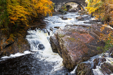 The lovely falls at Invermoriston in the Scottish Highlands.

June 2014の写真素材