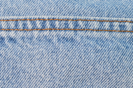 Close up view of Denim jeans texture background