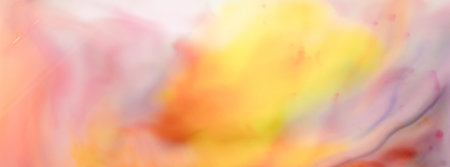 A beautiful colorful abstract paintingの写真素材