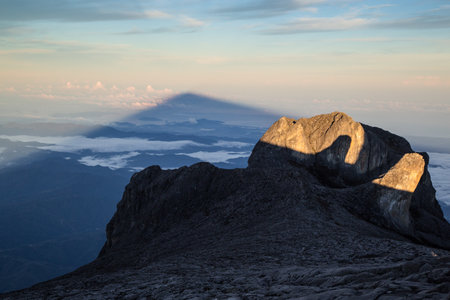 A beautiful view of the Mount Kinabalu Kota Malaysia