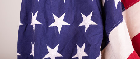 The flag of the United States of America