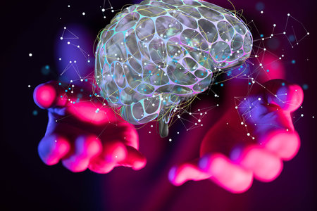 A 3D rendering of intelligence brain, artificial intelligence