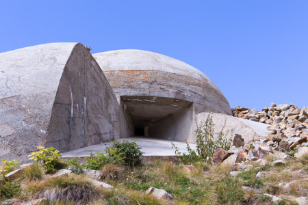 Old bunker from World War II found in the french alps
