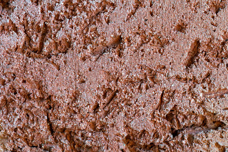 Detail of a red brick wall textureの写真素材