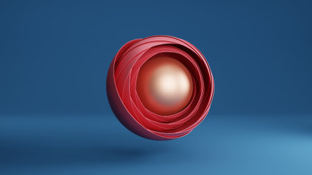 A colorful artsy abstract backgroundの写真素材