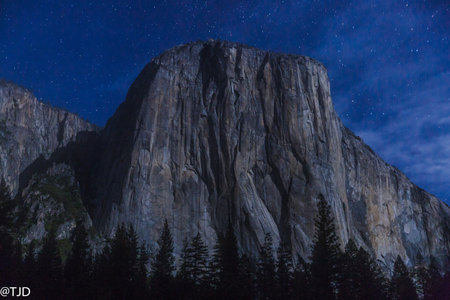 The view of Yosemite National Park, Yosemite Valley. El Capitan, USA.の写真素材