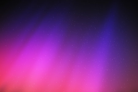 A vibrant colorful Aurora borealis background - great for wallpaperの写真素材