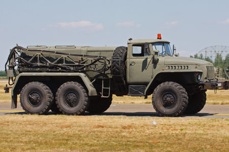 Ural 4320 military fuel truck used on an airbase in Hungary