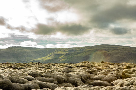 A beautiful shot of mountains in Iceland