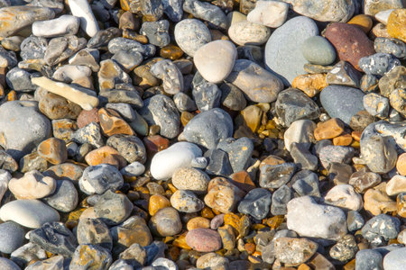 A photo of colorful pebbles