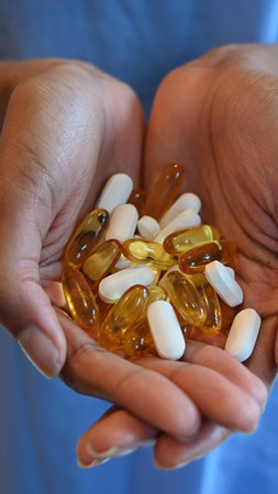Pills And Capsules - Ideal Concept For Medicine, Pharmacy, Therapy And Immunity