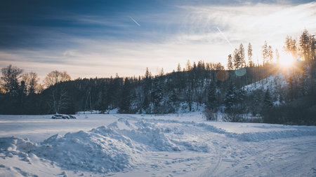 A stunning view of landscape