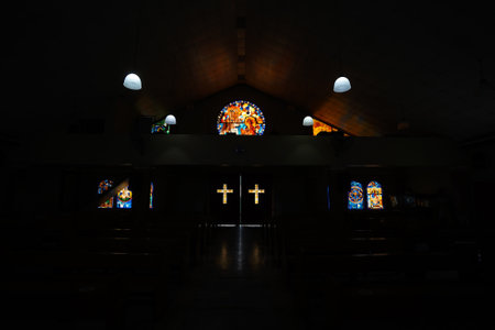 A view of church indoors