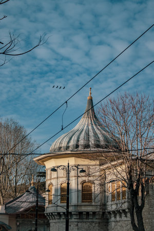A historical building from the Ottoman Empire, located in the Eminonu district of Istanbul