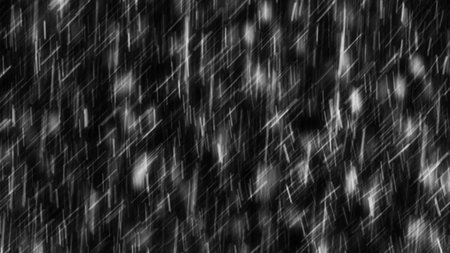 Some abstract white blurry lines on the black background.の写真素材