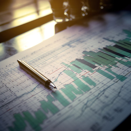 An AI generated illustration of a white pen on top of a grey sheet of paperの素材