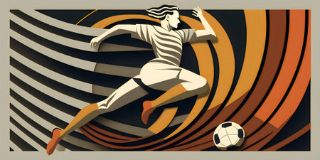 Americans love soccer for a variety of reasons. The sport is accessible, affordable, and exciting.の素材