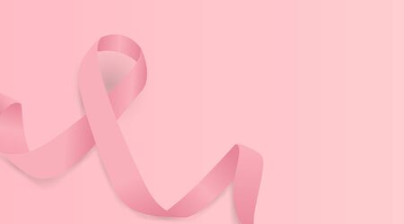 February 4, World Cancer Day with Pink Ribbonのイラスト素材