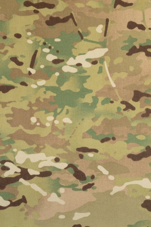Armed force multicam camouflage fabric texture backgroundの写真素材