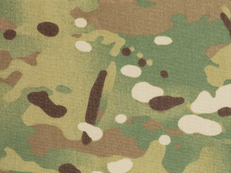 Armed force multicam camouflage fabric texture backgroundの写真素材