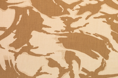 British armed force desert dpm camouflage fabric texture backgroundの写真素材