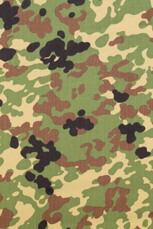 Japanese armed force flecktarn camouflage fabric texture backgroundの写真素材