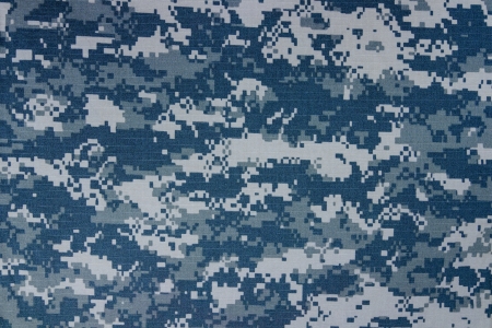US navy digital camouflage fabric texture backgroundの写真素材
