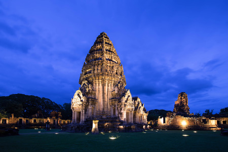 Prasart Phimai, ancient stone in Thailandの写真素材